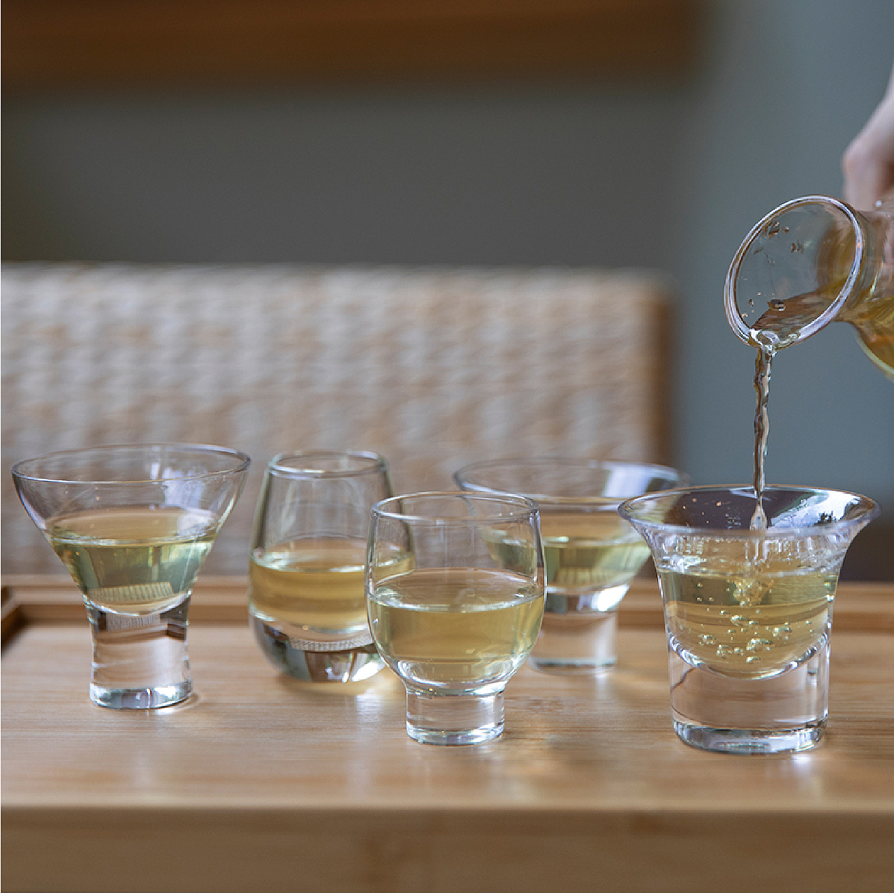 哲品  宫 商 角 徵 羽 系列酒杯