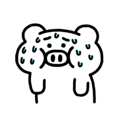 波波猪WX表情上线了，大家喜欢可以扫码直接下载（图ZMTI3Mjg1OTMy） - 网络表情 - 站酷设计师乐逍的画原创素材 - 站酷ZCOOL