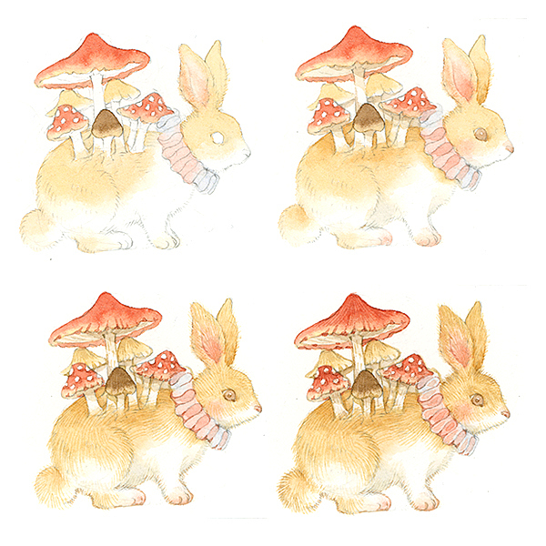 蘑菇环游记（图ZMTI4ODIyOTU2） - 商业插画 - 站酷设计师画画的lulu原创素材 - 站酷ZCOOL