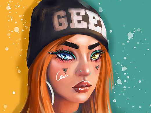 欧美插画