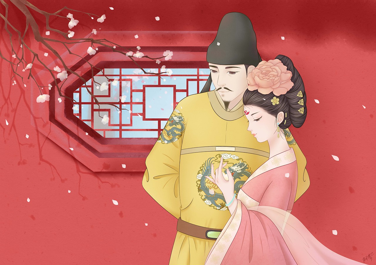 插画绘本——《长恨歌》