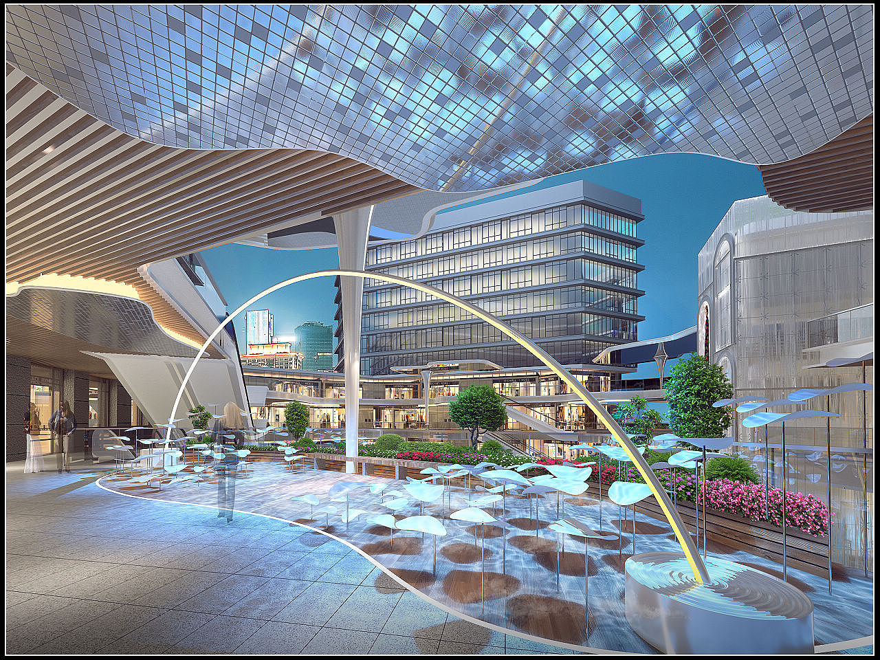 筋斗云效果图 外立面展示