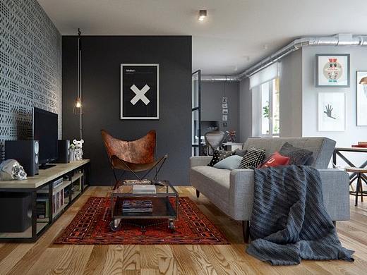 家和装饰手中一居室的逆袭