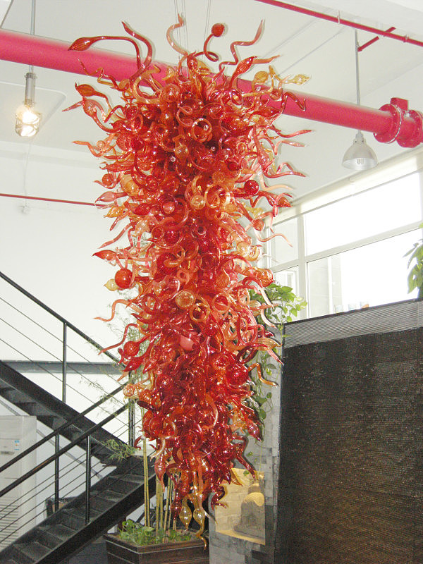 做过的玻璃雕塑