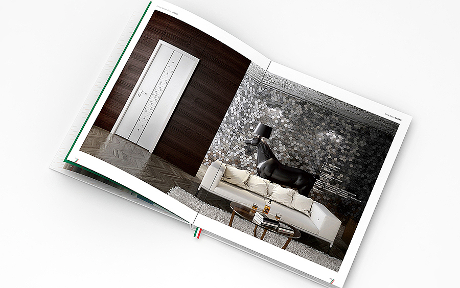 百年天天木门画册设计