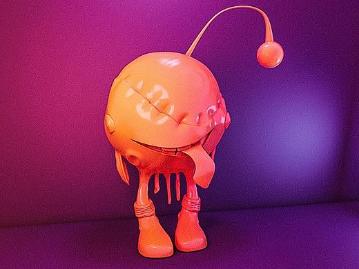 C4D小怪兽练习