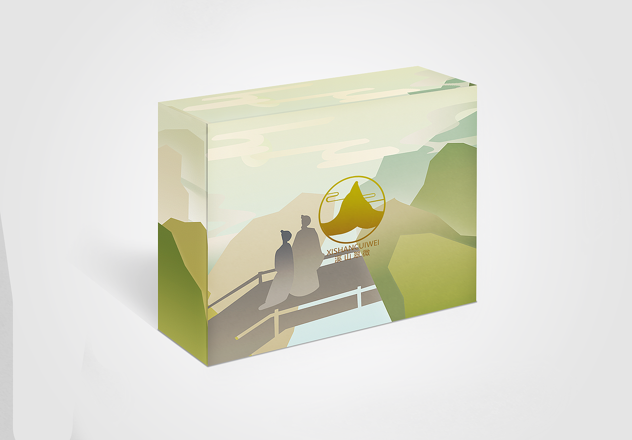溪山翠微系列文创产品设计