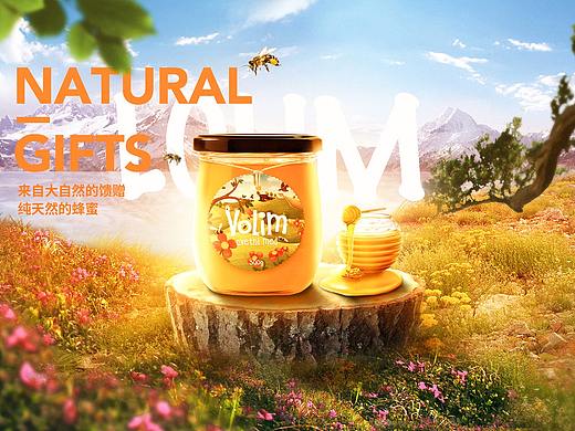 蜂蜜海报banner