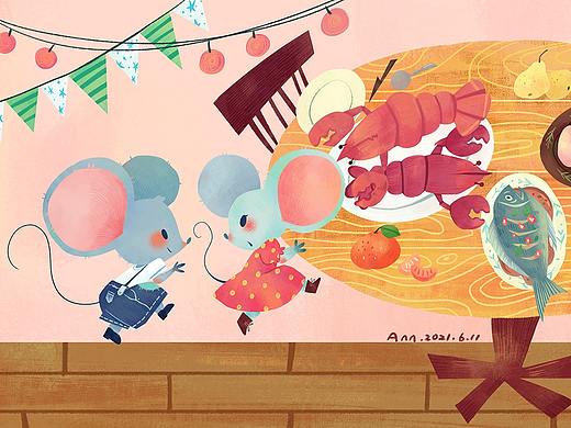 TOM and JUDY（个人主页-ZNTMyNzE1OTI=） - 儿童插画 - 站酷设计师安宣宣原创素材 - 站酷ZCOOL