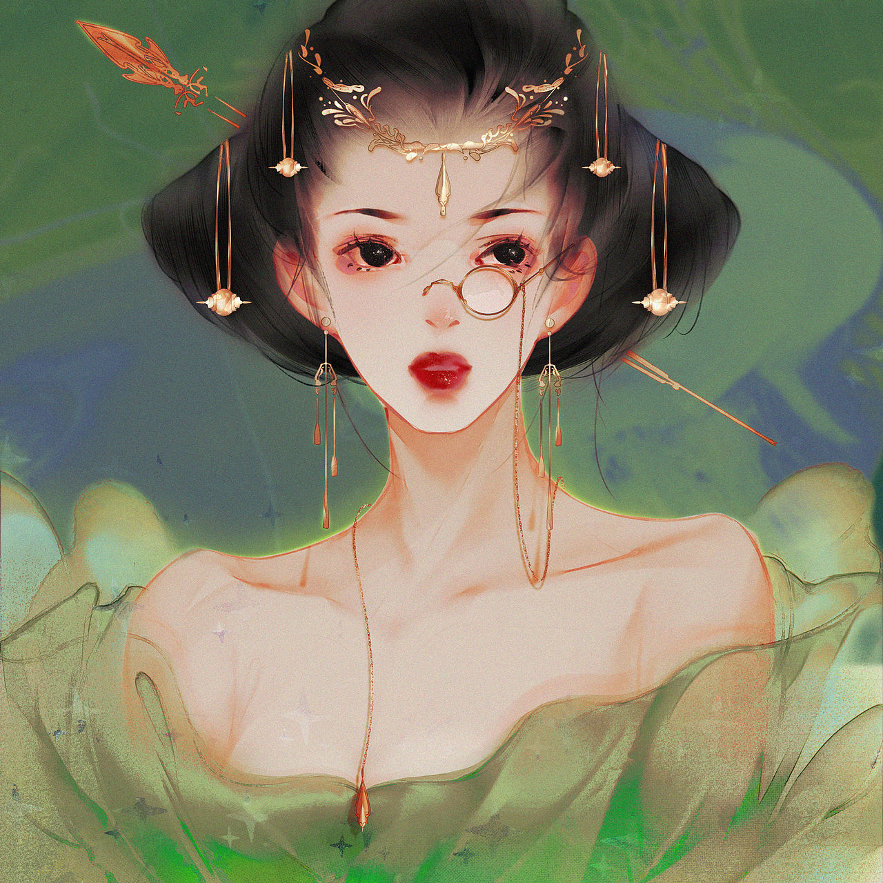 顾盼（图ZMjg1NTY4MTUy） - 创作习作 - 站酷设计师容隐呀原创素材 - 站酷ZCOOL