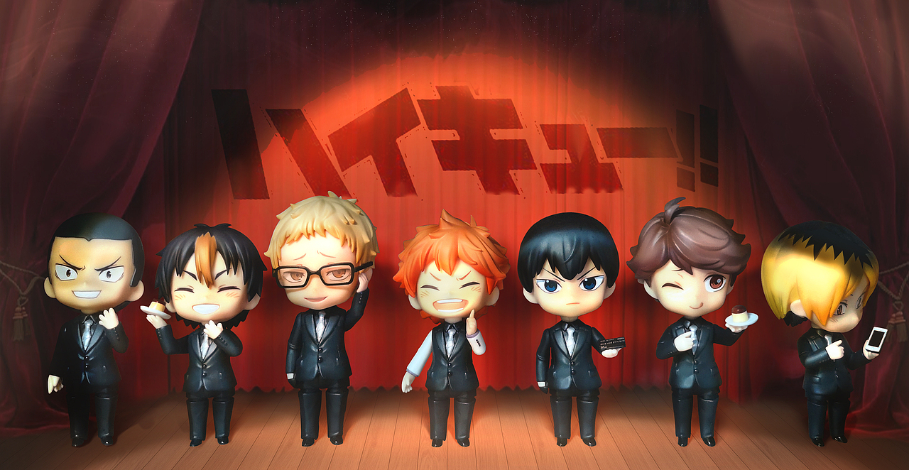 排球少年GSC粘土人 创意摄影个人练习