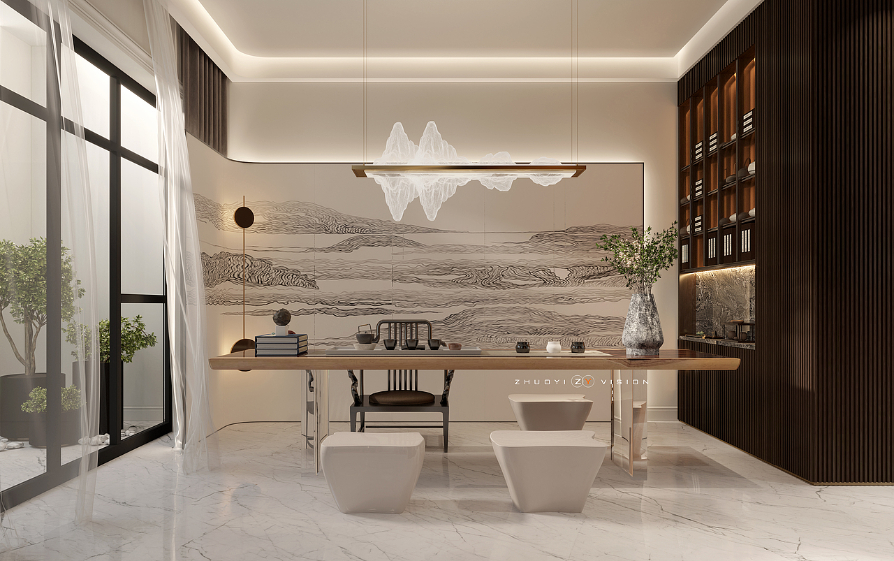 欧式诧寂混搭表现 cr6.0（图ZMjgwMTAyODM2） - 家装设计 - 站酷设计师硺艺数字表现原创素材 - 站酷ZCOOL