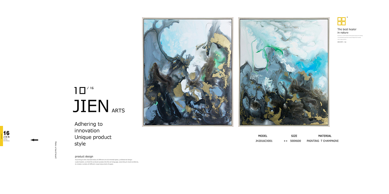 集恒工艺##民族风##抽象油画# #水墨禅宗##简欧##现代##美式田园##欧式古典#实物画；装饰画（图ZNzUwNTczNjA=） - 绘画 - 站酷设计师集恒工艺Fanny原创素材 - 站酷ZCOOL