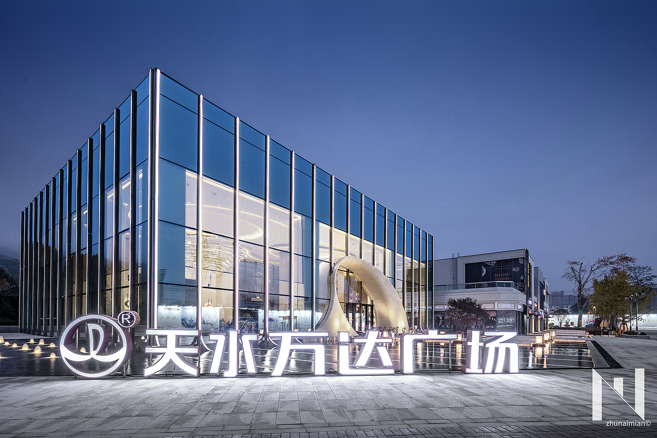 201907天水万达广场-住宅示范区景观