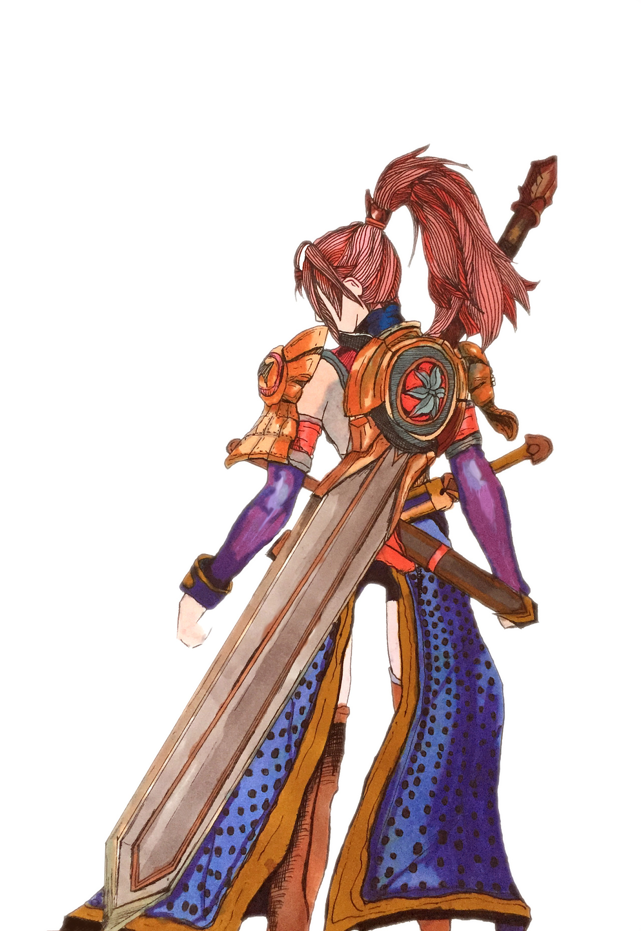 花木兰—姐可是传说王者荣耀t恤图案