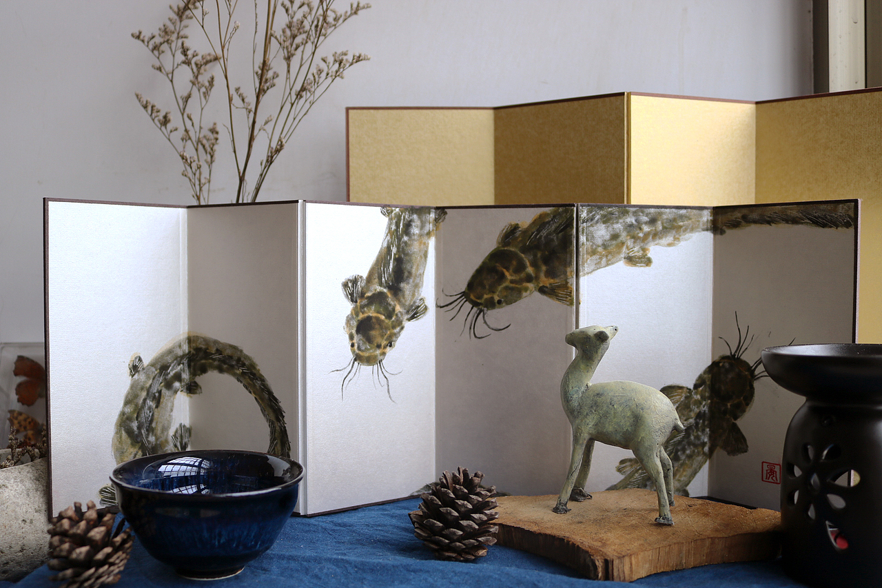 懿晏2019年终总结·插画·岩彩·模型·版画