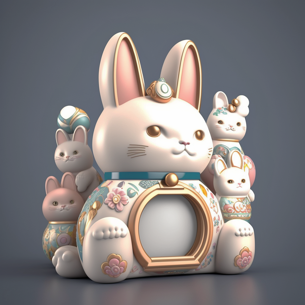 欢迎光临虚拟招财兔兔小店铺（图ZMzI3MzQ3MTk2） - 玩具 - 站酷设计师方瀛CRain原创素材 - 站酷ZCOOL