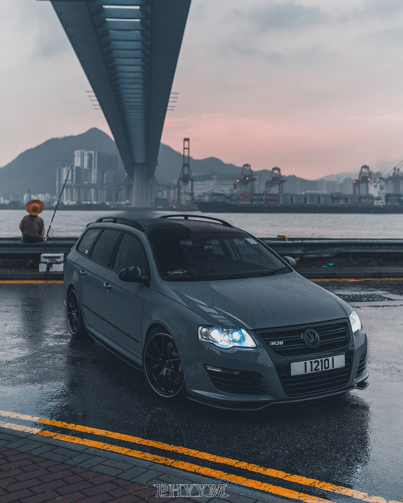 水泥灰volkswagen r36 from hk