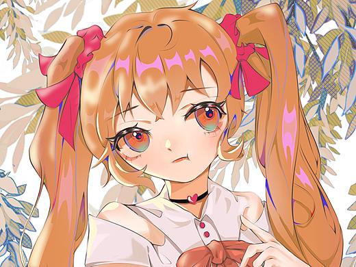 美少女（個(gè)人主頁(yè)-ZNTQ0NDE1MDg=） - 商業(yè)插畫(huà) - 站酷設(shè)計(jì)師閏途設(shè)計(jì)工作室原創(chuàng)素材 - 站酷ZCOOL