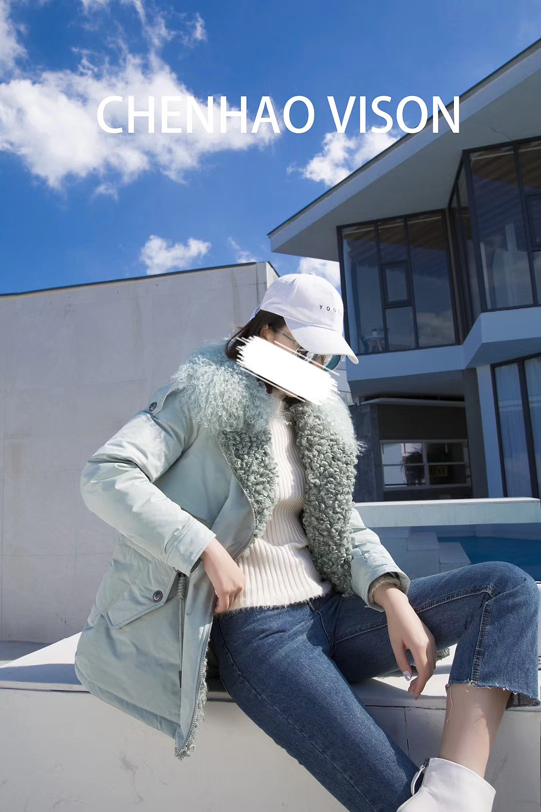 冬装羽绒服拍摄