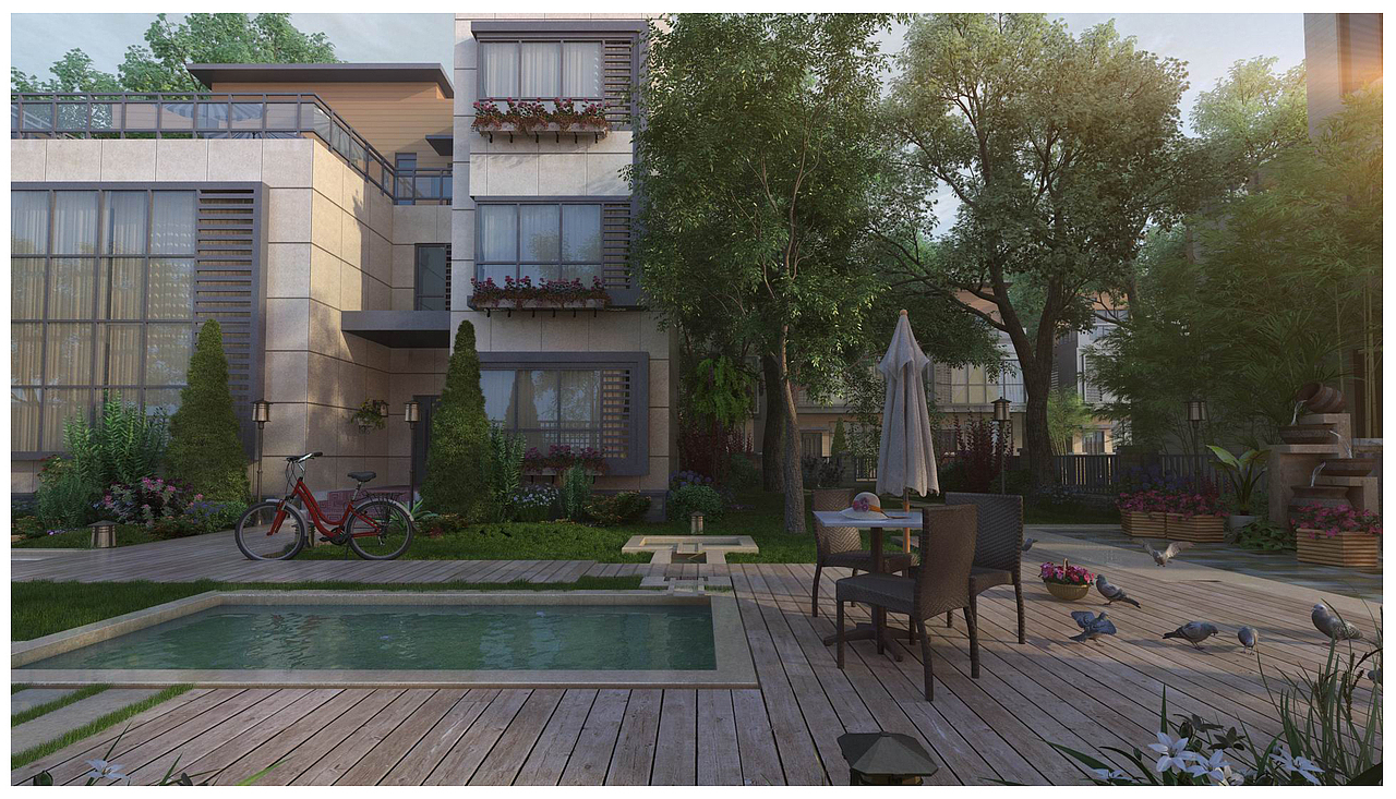 3DS MAX Portfolio（图ZMjg5MTc1MDQ=） - 建筑/空间 - 站酷设计师夏天1993原创素材 - 站酷ZCOOL