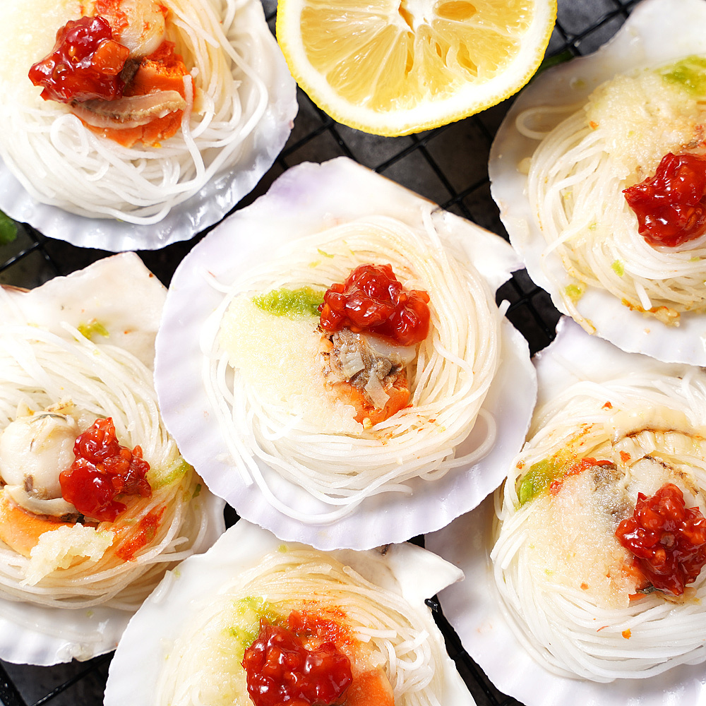 山东大乳山海鲜生蚝扇贝