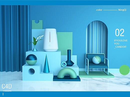 C4D视觉分享-场景渲染