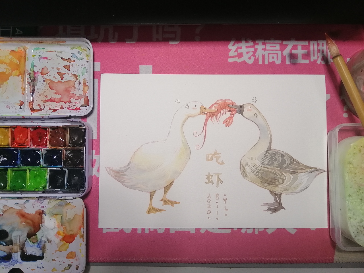2020年8月份的每日一画（图ZMjIzNzkwMDU2） - 创作习作 - 站酷设计师加油子原创素材 - 站酷ZCOOL