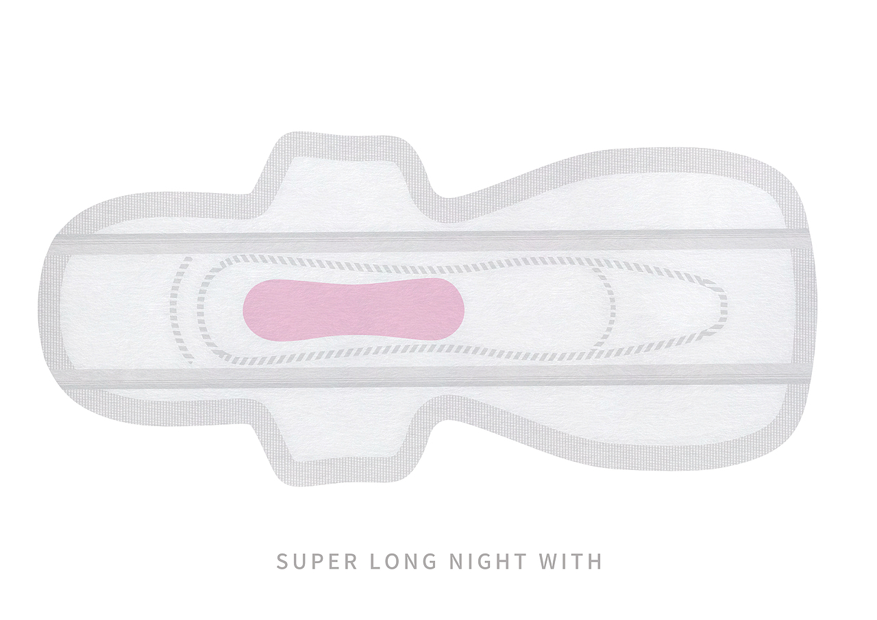 卫生巾机构图制作（图ZMjMzNDg0MzEy） - 生活用品 - 站酷设计师PINGPING啊原创素材 - 站酷ZCOOL