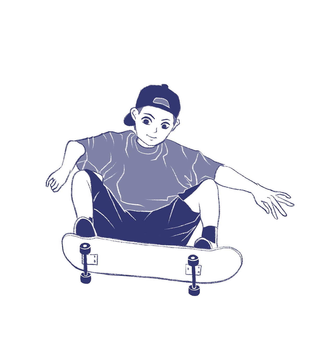 「28天」速写打卡挑战——第一周主题“ollie”（图ZMjgzODQ3MDY0） - 创作习作 - 站酷设计师菜菜o原创素材 - 站酷ZCOOL