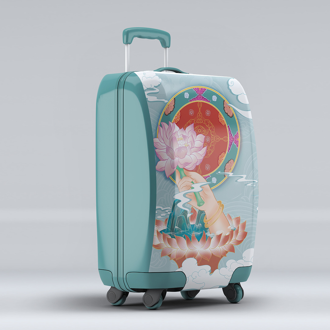 敦煌文创 旅行箱