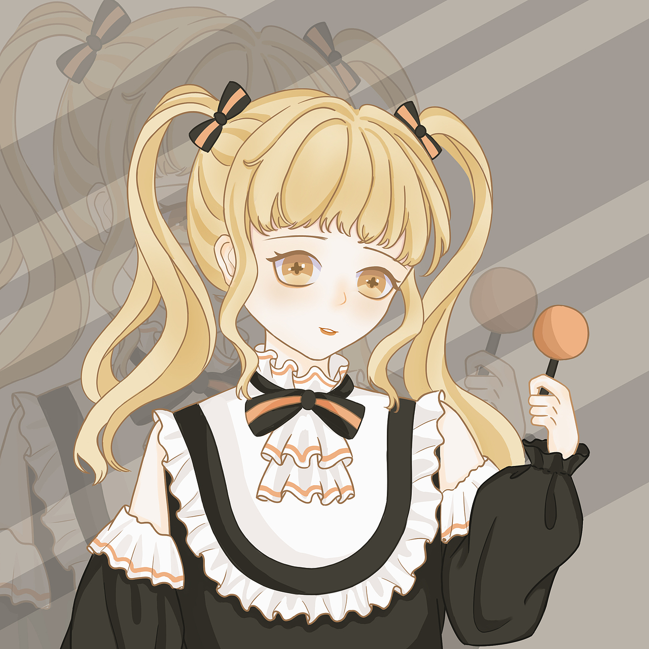 插画——二次元头像（图ZMjQxNDczMzky） - 单幅漫画 - 站酷设计师吉珥原创素材 - 站酷ZCOOL