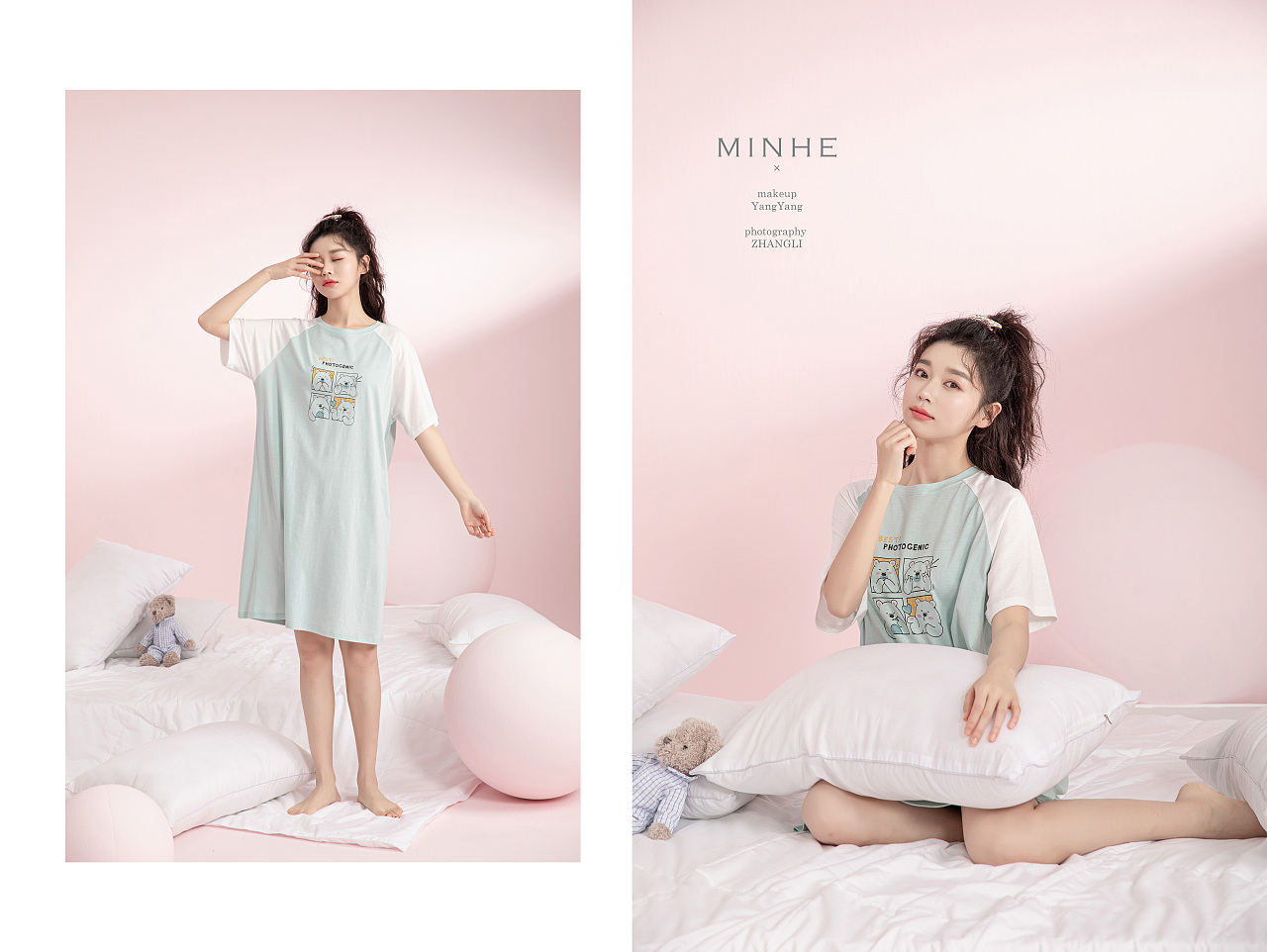 元气少女家居服拍摄（图ZMjk0NDM5ODg4） - 人像摄影 - 站酷设计师丶心五口原创素材 - 站酷ZCOOL