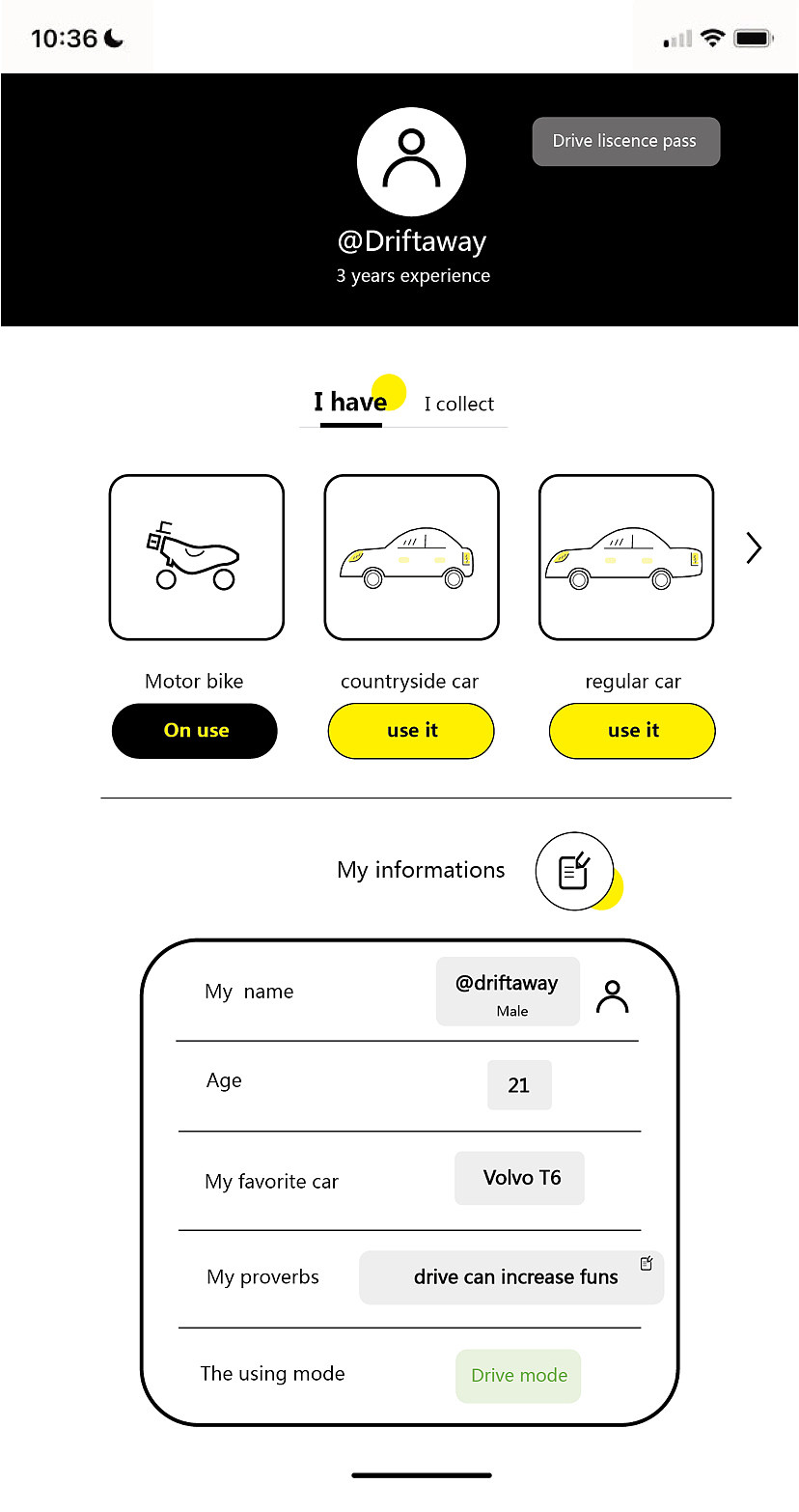 easydrive 汽车驾驶助手app 部分高保界面