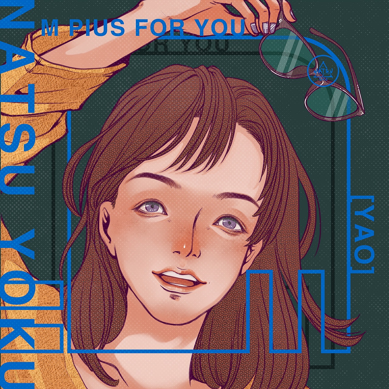繪畫︱M+（图ZMTk1NzU4NTM2） - 艺术插画 - 站酷设计师夏夕羽NATSU原创素材 - 站酷ZCOOL