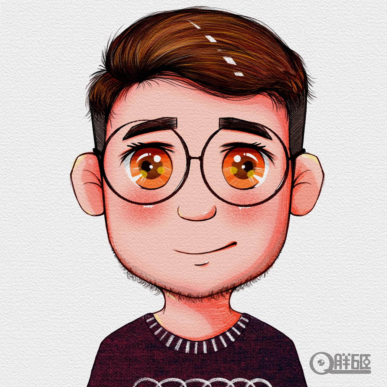 上个月画的一些小画😜😜