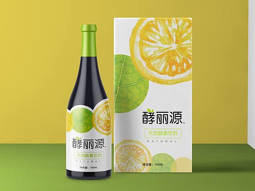 酵素 饮料 包装 设计 玻璃瓶 红酒瓶 