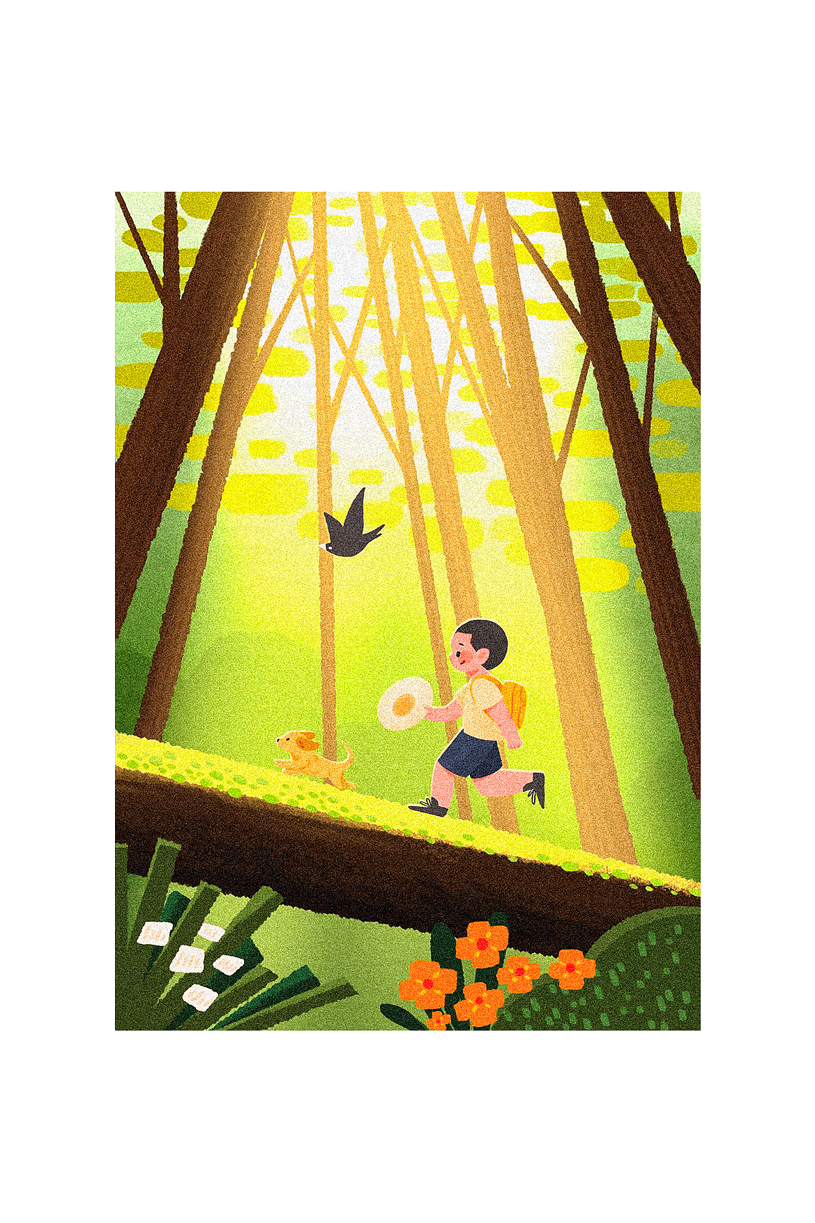 9月插畫合集（圖ZMjI2MTI4NjY4） - 商業(yè)插畫 - 站酷設(shè)計師Tinnybones原創(chuàng)素材 - 站酷ZCOOL