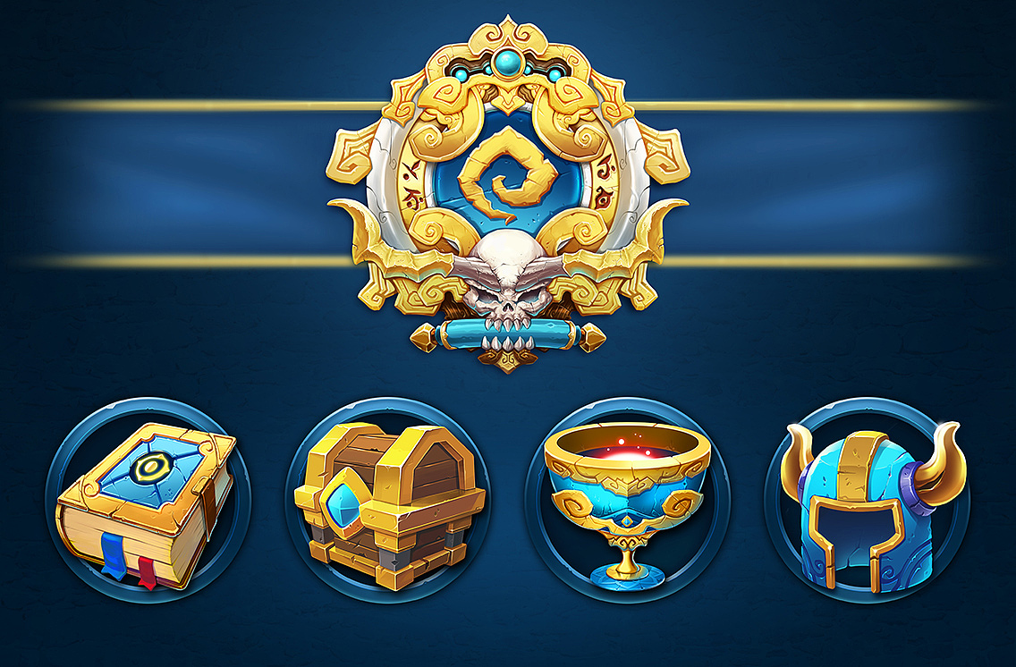 原创作品:之前画的徽章和一些icon