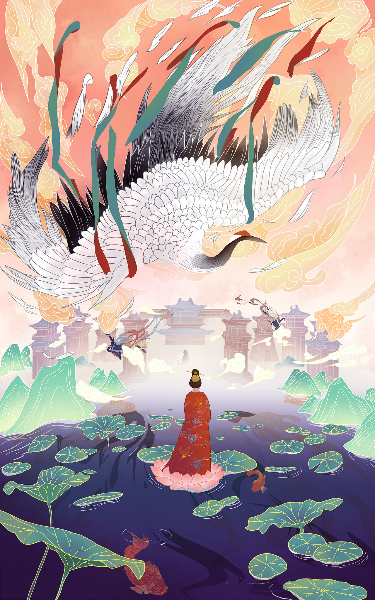 敦煌色彩 妖猫传_不是小画家-站酷zcool