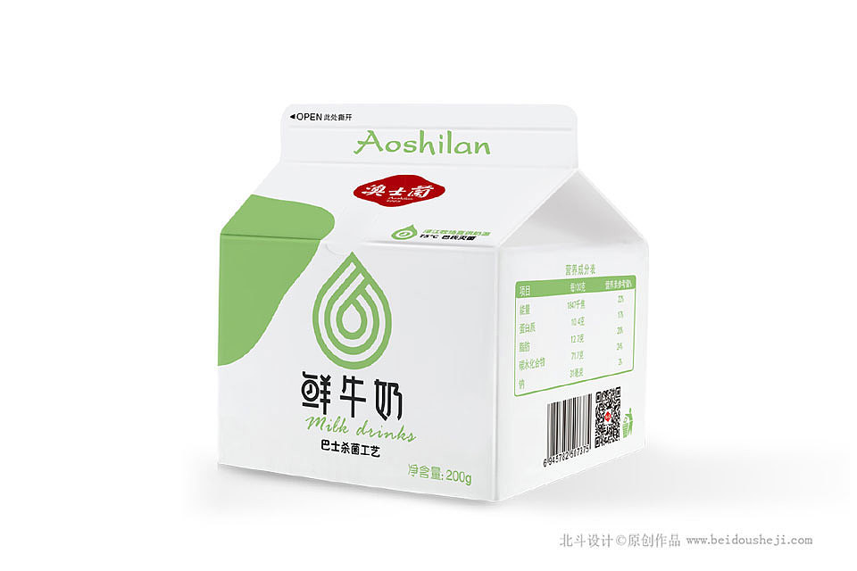 乳制品系列包装设计案例