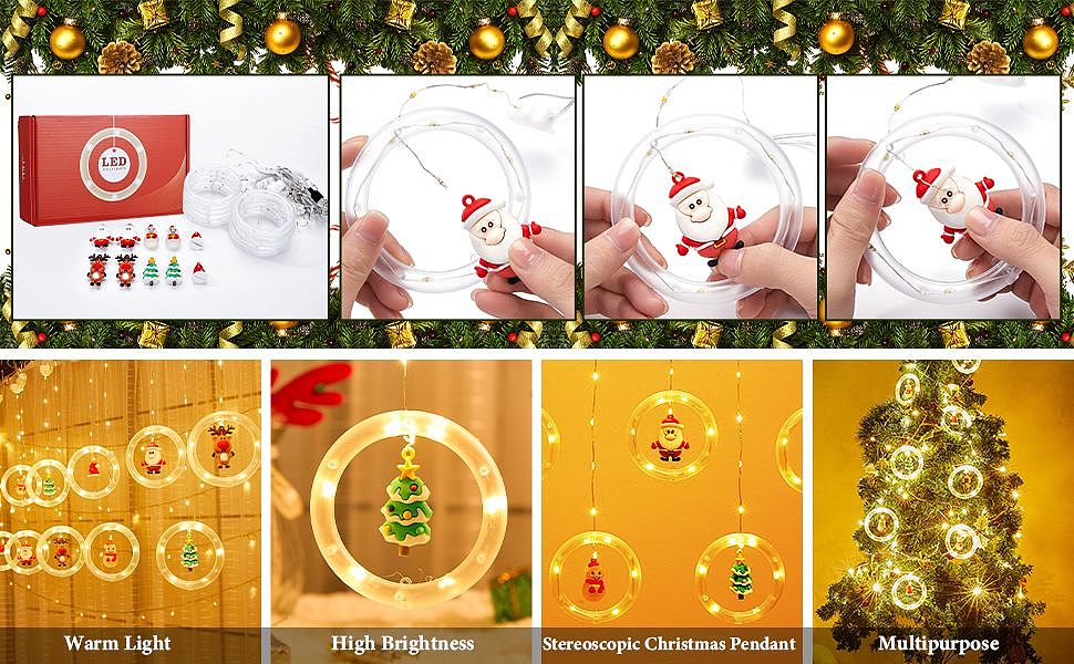 亚马逊灯串主图a+拍摄设计氛围灯串灯拍摄设计