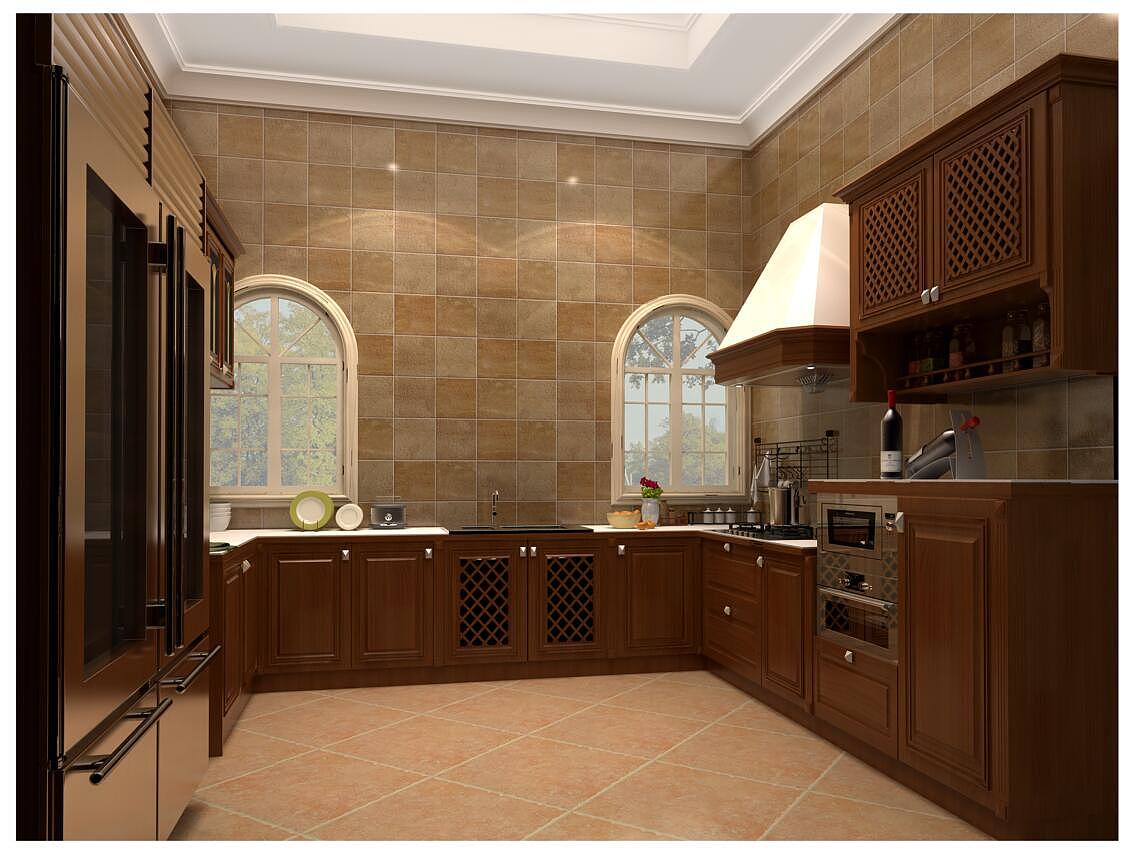 欧式客厅厨房（图ZNjE1NDI0NTY=） - 家装设计 - 站酷设计师LRJ丶赴宴原创素材 - 站酷ZCOOL