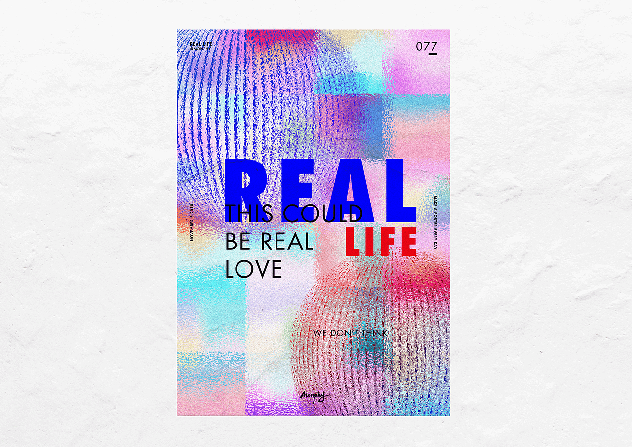 图形海报设计_视觉实验 | 04