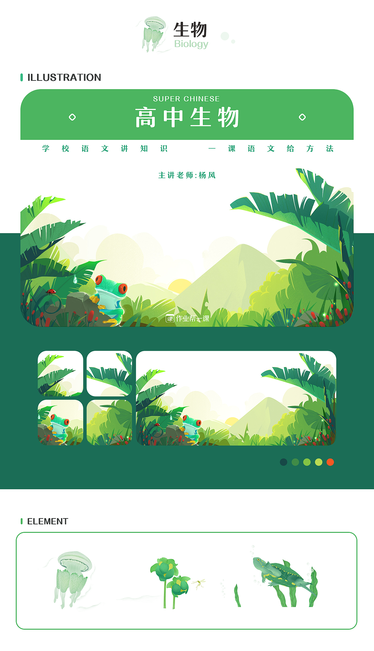 作业帮初高中系列体系插画(上)