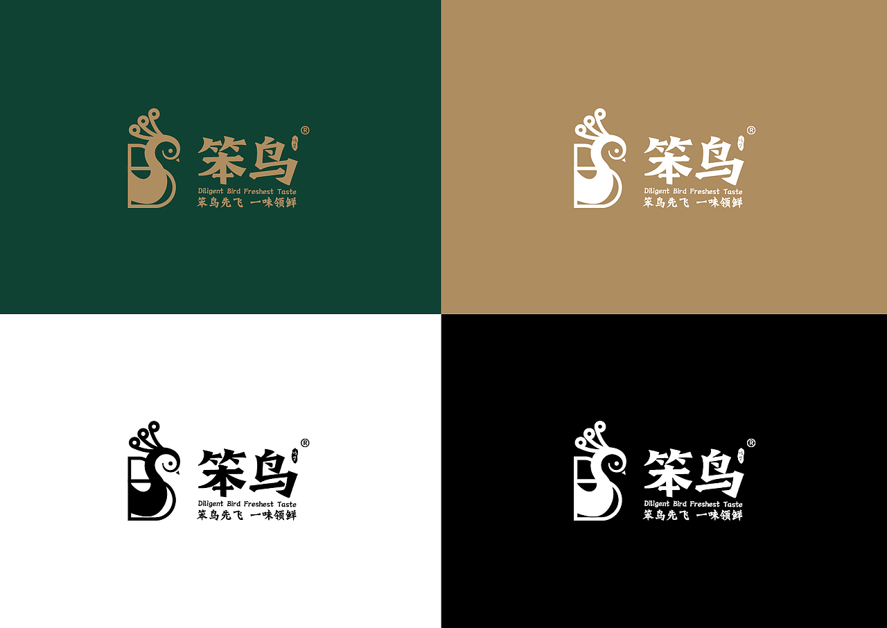 笨鸟鲍鱼鸡-餐饮品牌策划