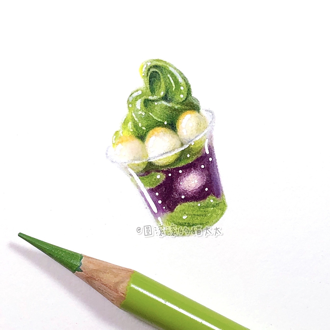 彩铅小插画 夏日冰淇淋合集（图ZMjA3ODc4ODcy） - 绘画 - 站酷设计师圆滚滚的猫太太原创素材 - 站酷ZCOOL