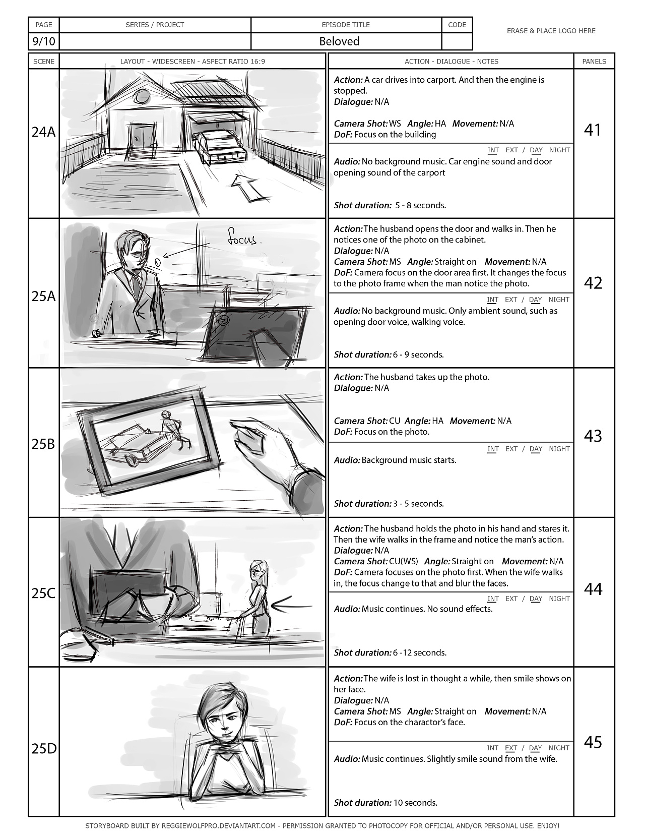 自编小故事动态分镜