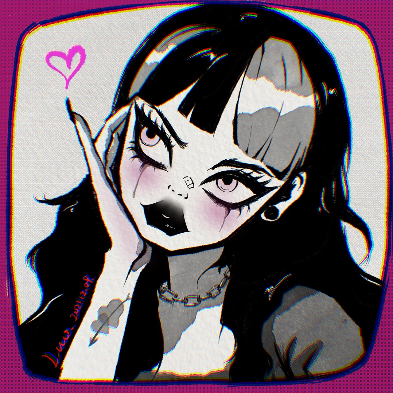 欧美风人物头像