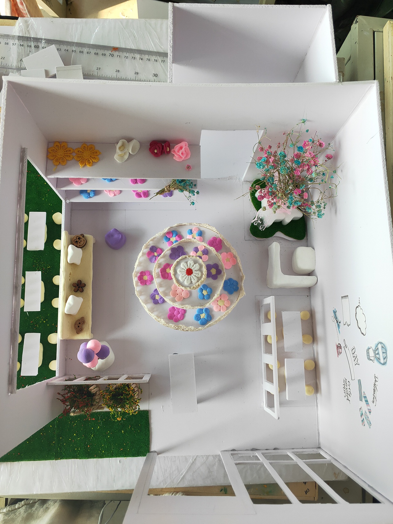 花店展示设计课程作业